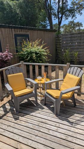 Kabana La palmeraie- confort- détente assurée - 7 kms plages