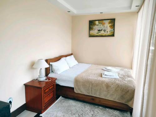 Cama o camas de una habitación en Vardisubani Villa