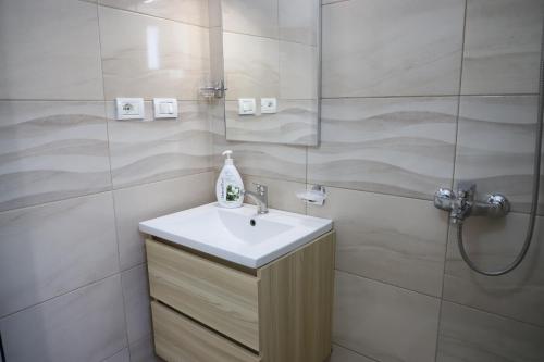 Koupelna v ubytování Downtown Apartment