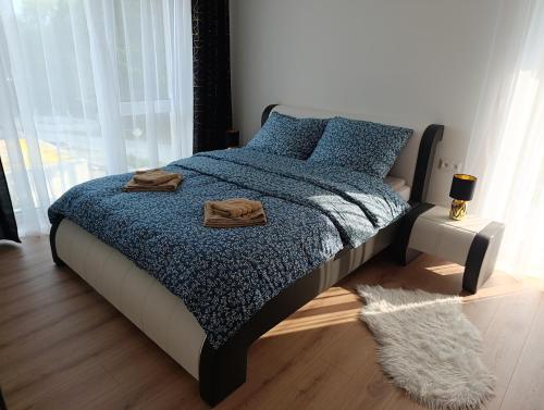 Katil atau katil-katil dalam bilik di Apartmán A-103 Brezovina