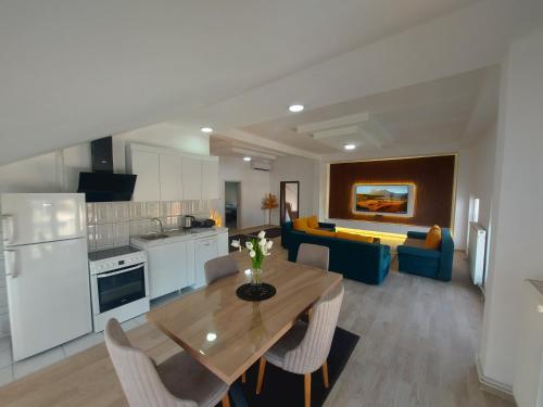 Nhà bếp/bếp nhỏ tại Premium Stay Prishtina