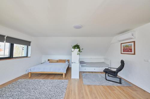 Mihelyünk Apartmanにあるシーティングエリア