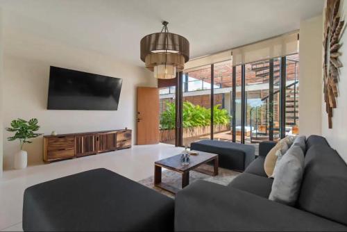 Posezení v ubytování Tulum Vibe - Stylish 2BR PH with Private Pool