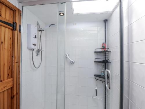 Koupelna v ubytování Copper Miners Cottage