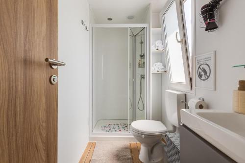 Kúpeľňa v ubytovaní Mobile House F&L
