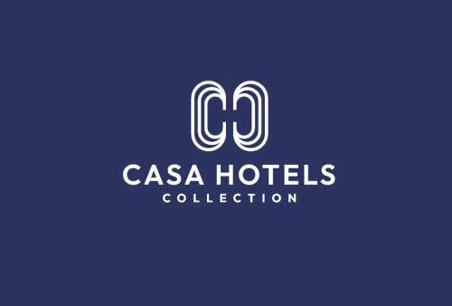 a logo for a casa hotels collection at Casa Hotel Contemporary 2BR Suite w Patio & BBQ in Toronto