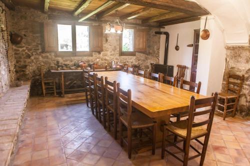 Χώρος καθιστικού στο Can Paquei, casa rural , Vall d 'en Bas, Garrotxa