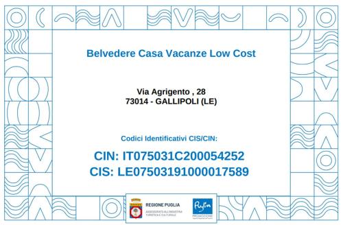 a screenshot of the envelope cash vender case variable low cost at Casa vacanze low cost in Gallipoli