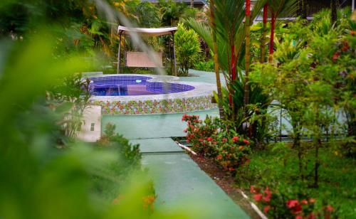 Zahrada ubytování Hotel Secreto La Fortuna