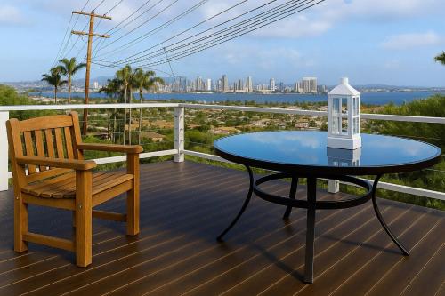 Balkón nebo terasa v ubytování Bay View San Diego Suite