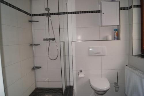 Koupelna v ubytování Hotel Kugel