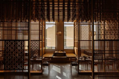 Χώρος καθιστικού στο Souphattra Hotel Vientiane