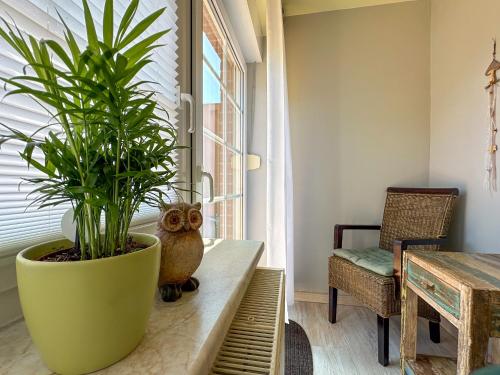 Ruang duduk di Sonnenhof Damnatz -Hotel garni-