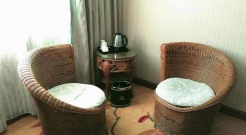 Posezení v ubytování Wanxiang Hotel