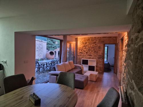 Ruang duduk di Casa dos avós