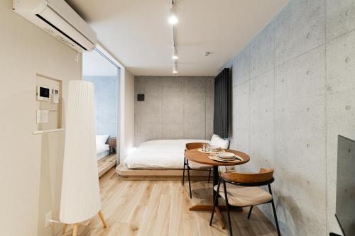 Posezení v ubytování Tabiya Shinamachi - New built APT at Ikebukuro, Relaxing Stay in Central Tokyo