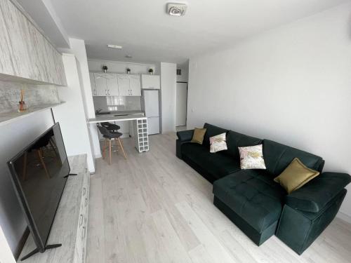 Η κουζίνα ή μικρή κουζίνα στο Apartament in Ploiesti 1