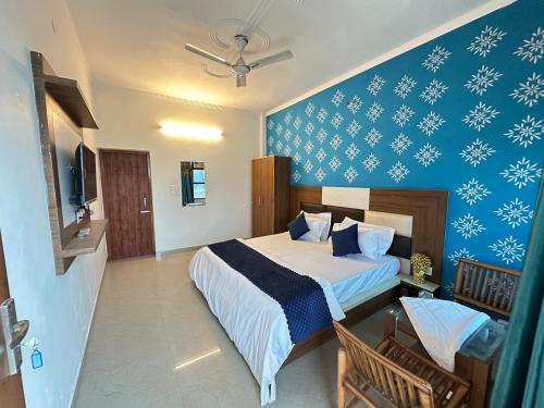 Voodi või voodid majutusasutuse Hotel Mist - Budget AC Rooms Near Chandigarh toas