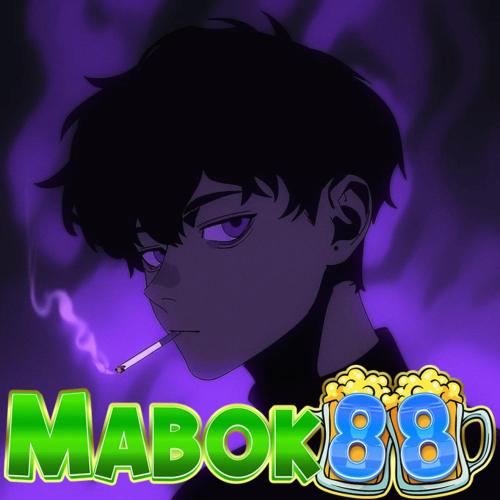 a cartoon image of a person smoking a cigarette at Mabok88 in Jakarta
