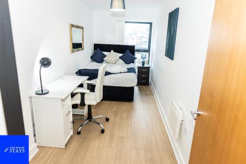 2ndHomeStays-Digbeth-B12 I Large Stylish 2-Bed Apartment I Ensuite I Sleeps 6 I Free Parking & WiFi I Perfect for Work Stays, Relocations & Holiday I Near Birmingham Project Sites & Attractions photo 13