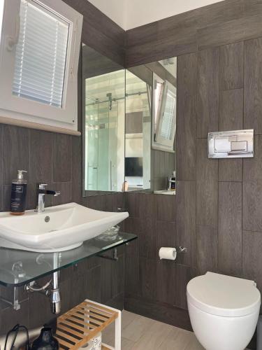 Koupelna v ubytování Villa Panorama B&B Scala deiturchi
