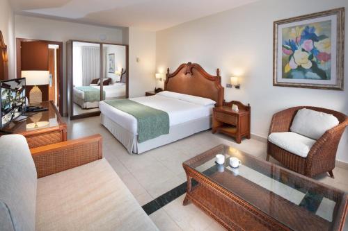 Кровать или кровати в номере La Palma Princess