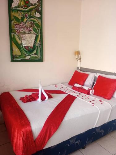 Simba Harare SIMWEST tesisinde bir odada yatak veya yataklar