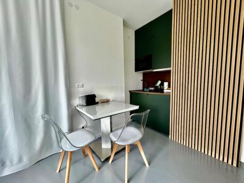 Dapur atau dapur kecil di Elegante Monolocale al Mare
