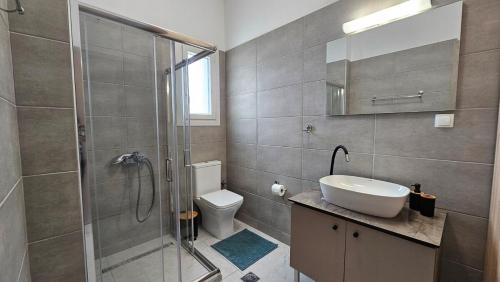 Ένα μπάνιο στο Estia Chios Apartments B7