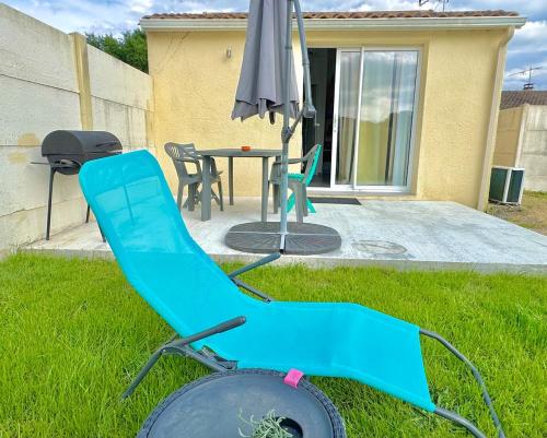 T2 tout équipé proche des châteaux du médoc et de la côte Atlantique