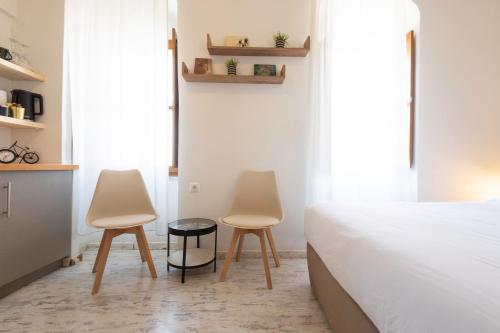 Sophia Areopoli Guesthouseにあるベッド