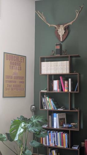 Biblioteca en el bed and breakfast
