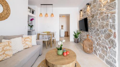 Μια τηλεόραση ή/και κέντρο ψυχαγωγίας στο Muca Houses