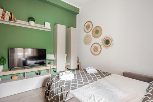 En eller flere senge i et værelse på Peace & Garden - clicca qui per il Paradiso