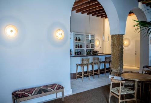 Kuchyň nebo kuchyňský kout v ubytování Hotel Corbella