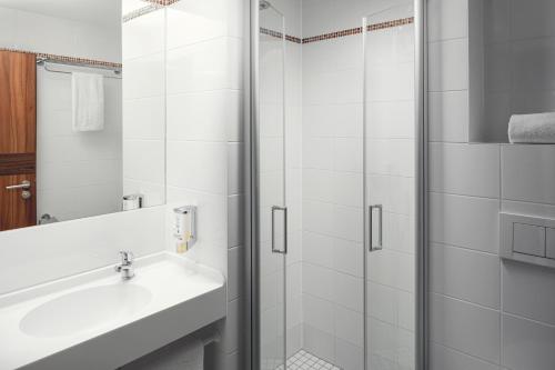 Koupelna v ubytování Hotel Ambiance