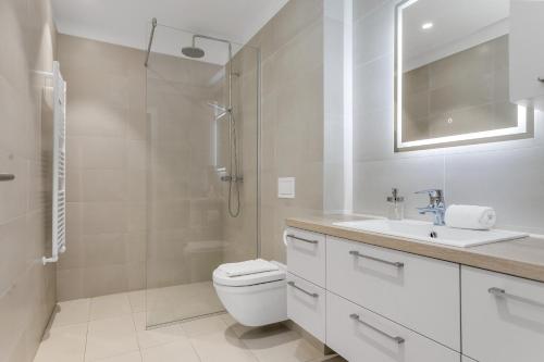 Un baño de Sif Apartments by Heimaleiga