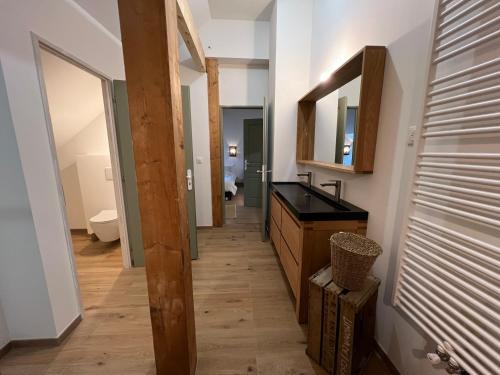 Η κουζίνα ή μικρή κουζίνα στο La Garenne - Une nuit dans le parc du Château