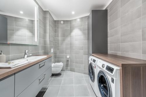 Un baño de Sif Apartments by Heimaleiga