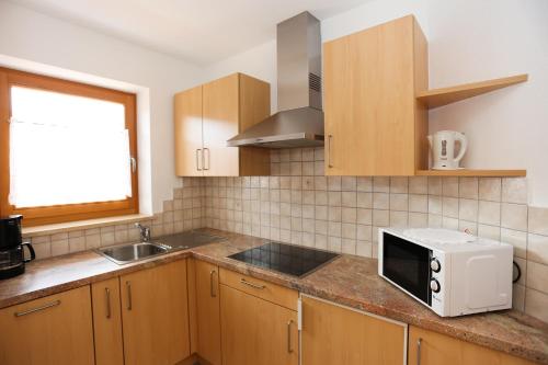 Una cocina o zona de cocina en Marxhof