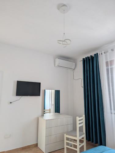 TV a/nebo společenská místnost v ubytování Villa 7