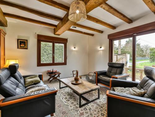 Posedenie v ubytovaní Villa Longevillaise