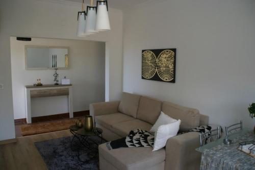 Χώρος καθιστικού στο Casa do Prendinha A