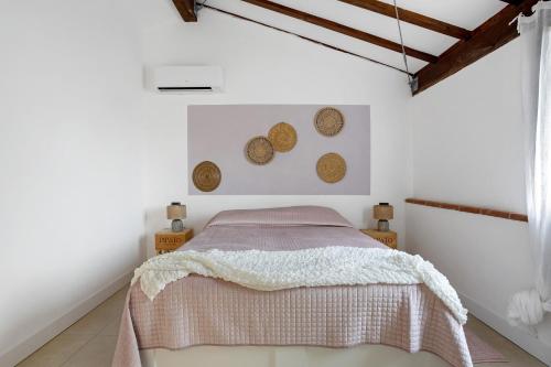 Ένα ή περισσότερα κρεβάτια σε δωμάτιο στο Agriturismo Per Caso