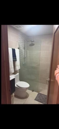 Koupelna v ubytování Room in Apartment - Apartment with pool two minutes from BlueMall