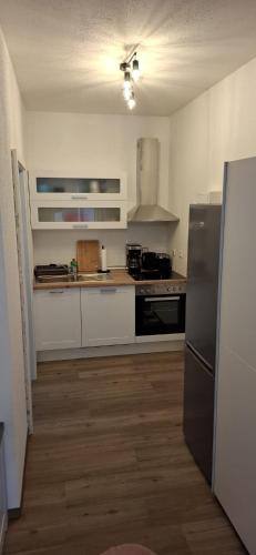 Dapur atau dapur kecil di Emsquartier Apartment No 1