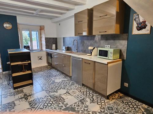 Kuchyň nebo kuchyňský kout v ubytování Chez So'spa