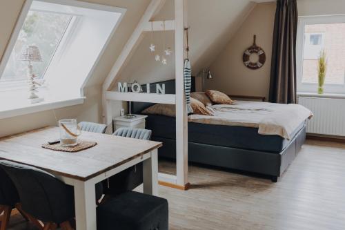 Postel nebo postele na pokoji v ubytování Lagune No1