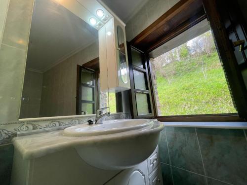 Koupelna v ubytování La Corrada