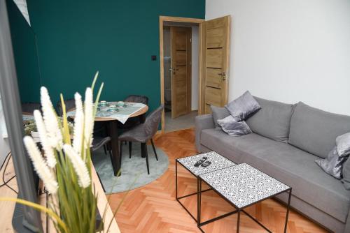 Khu vực ghế ngồi tại Zielona Przystań